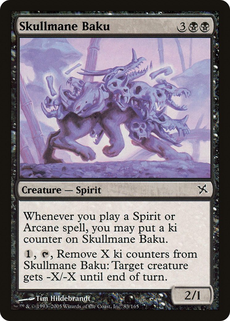 Skullmane Baku (BOK-083) - Betrayers of Kamigawa