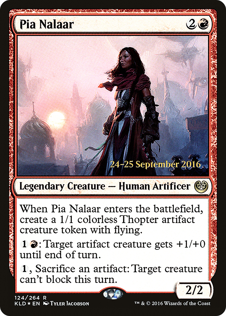 Pia Nalaar (PRE-124) - Kaladesh Promos Foil