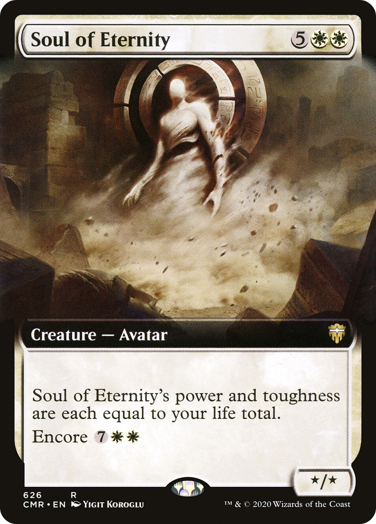 Soul of Eternity (Extended Art) (CMR-626) - Commander Legends: (Extended Art) Foil