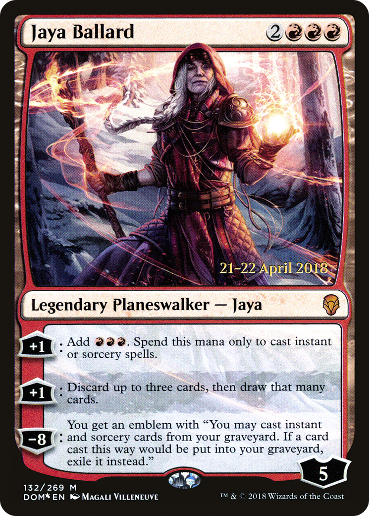 Jaya Ballard (PRE-132) - Dominaria Promos Foil
