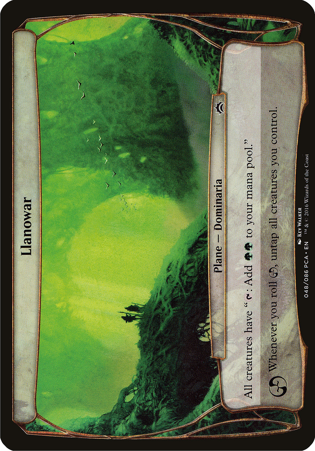 Llanowar (Planechase Anthology) (OVER-) - Planechase Anthology Planes