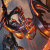 Forgehammer Centurion // Forgehammer Centurion (AONE-026) - Phyrexia: All Will Be One Art Series (Borderless)