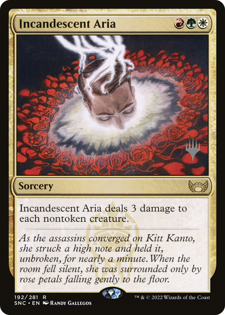 Incandescent Aria (PPSNC-192) - Streets of New Capenna Promos