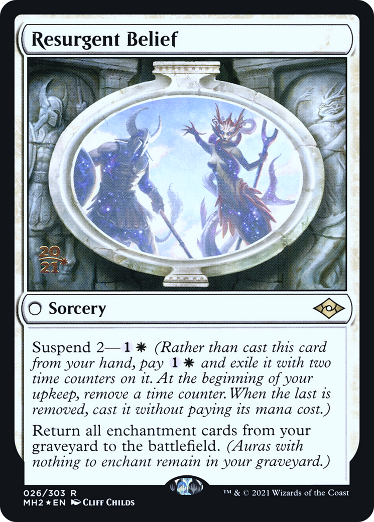 Resurgent Belief (PRE-026) - Modern Horizons 2 Promos Foil