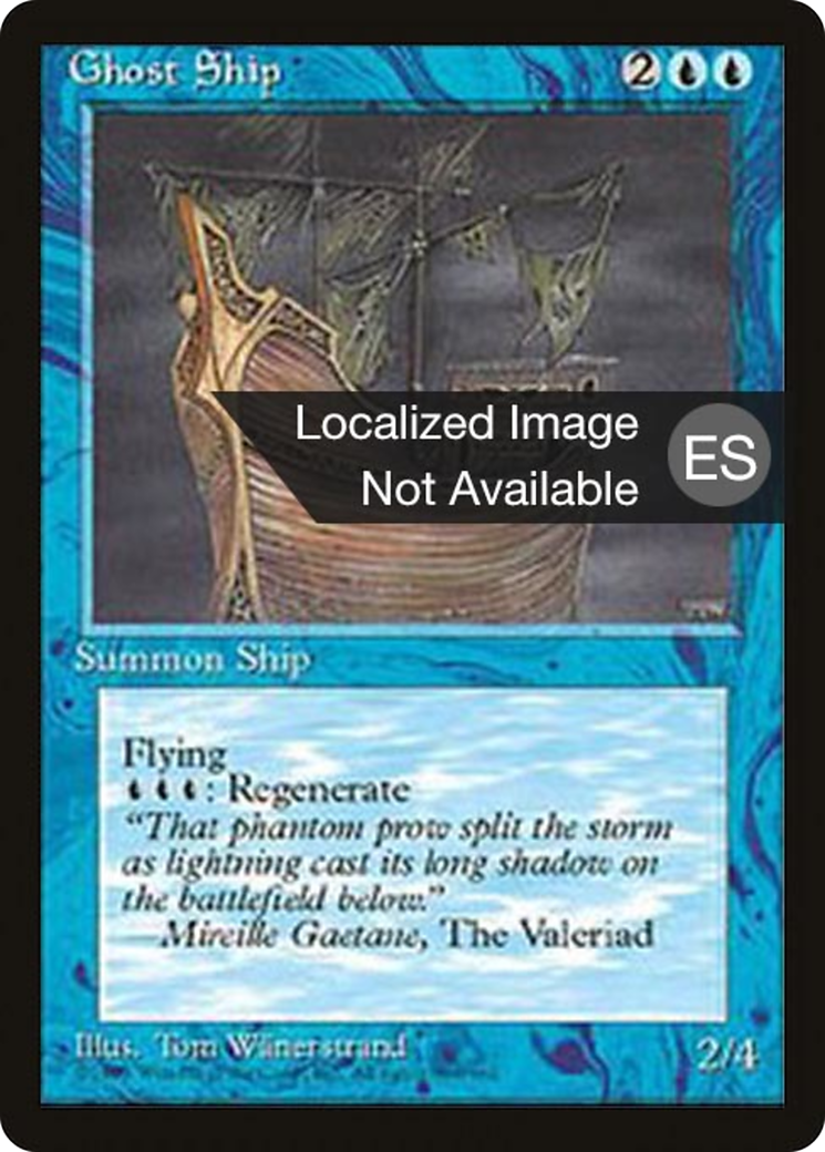 Ghost Ship (4BB-) - Fourth Edition Foreign Black Border