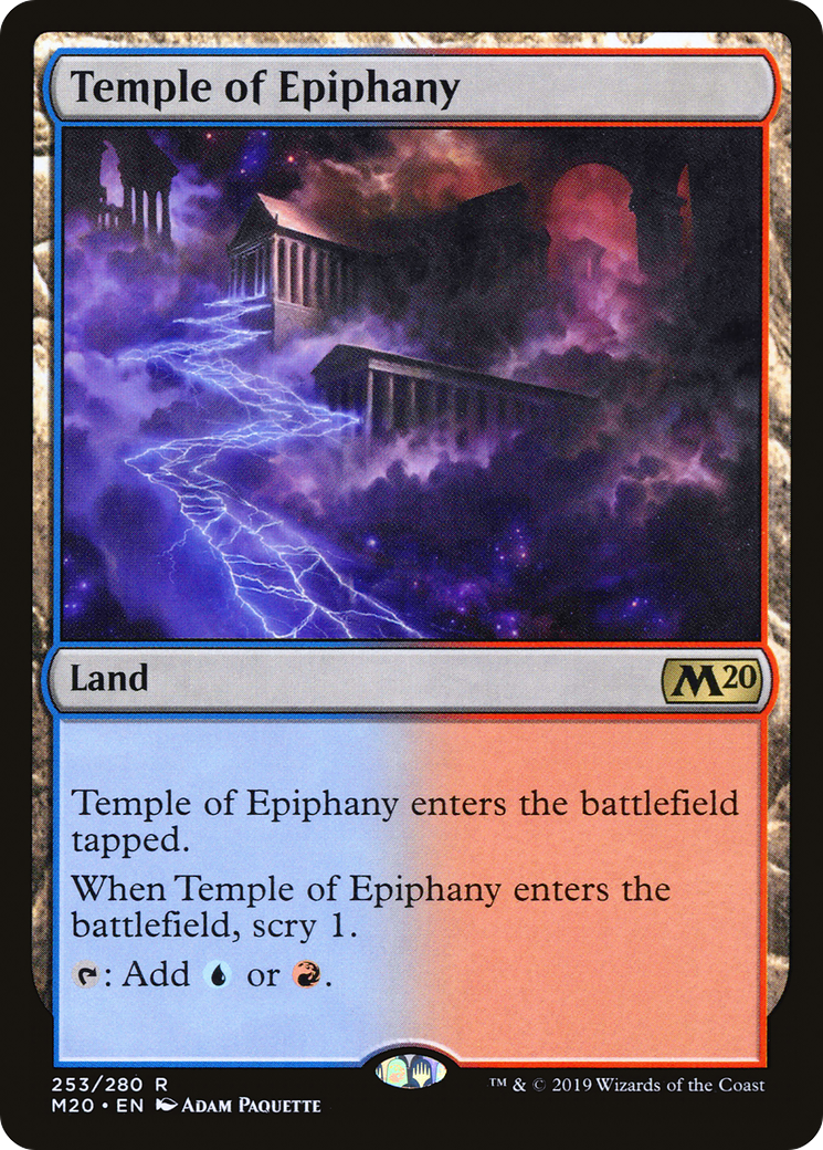 Temple of Epiphany (M20-253) - Core Set 2020 Foil