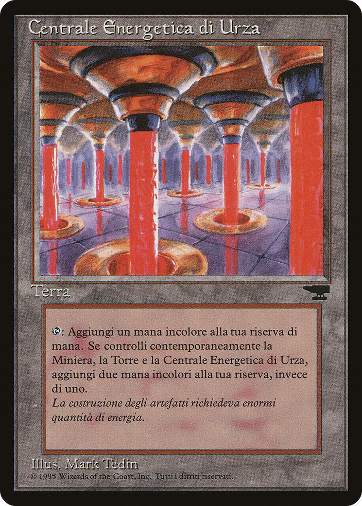 Urza's Power Plant (Rock in Pot) (Italian) - "Centrale Energetica di Urza" (REN-) - Rinascimento