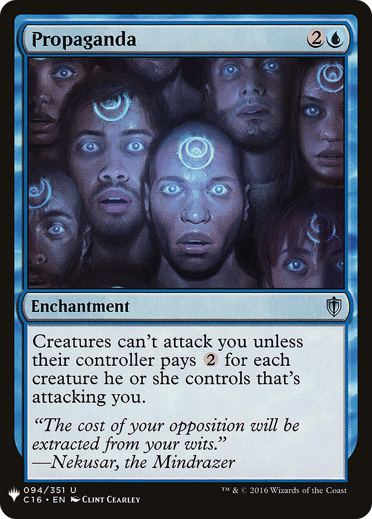 Propaganda (LIST-094) - The List