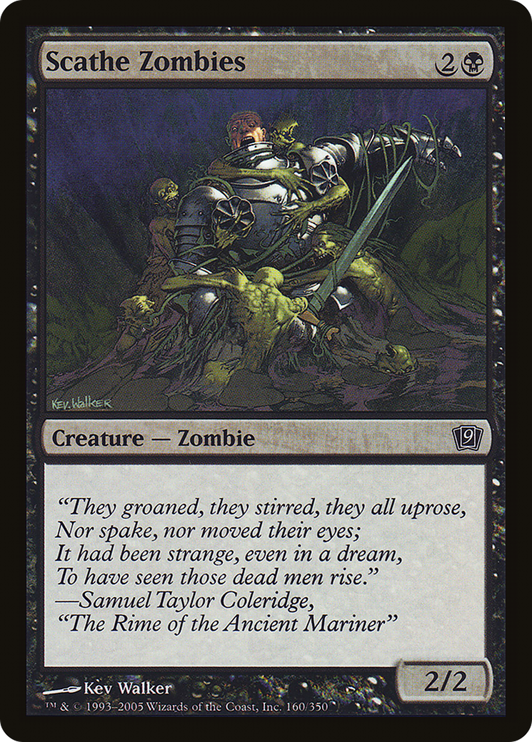 Scathe Zombies (9ED-160) - 9th Edition Foil
