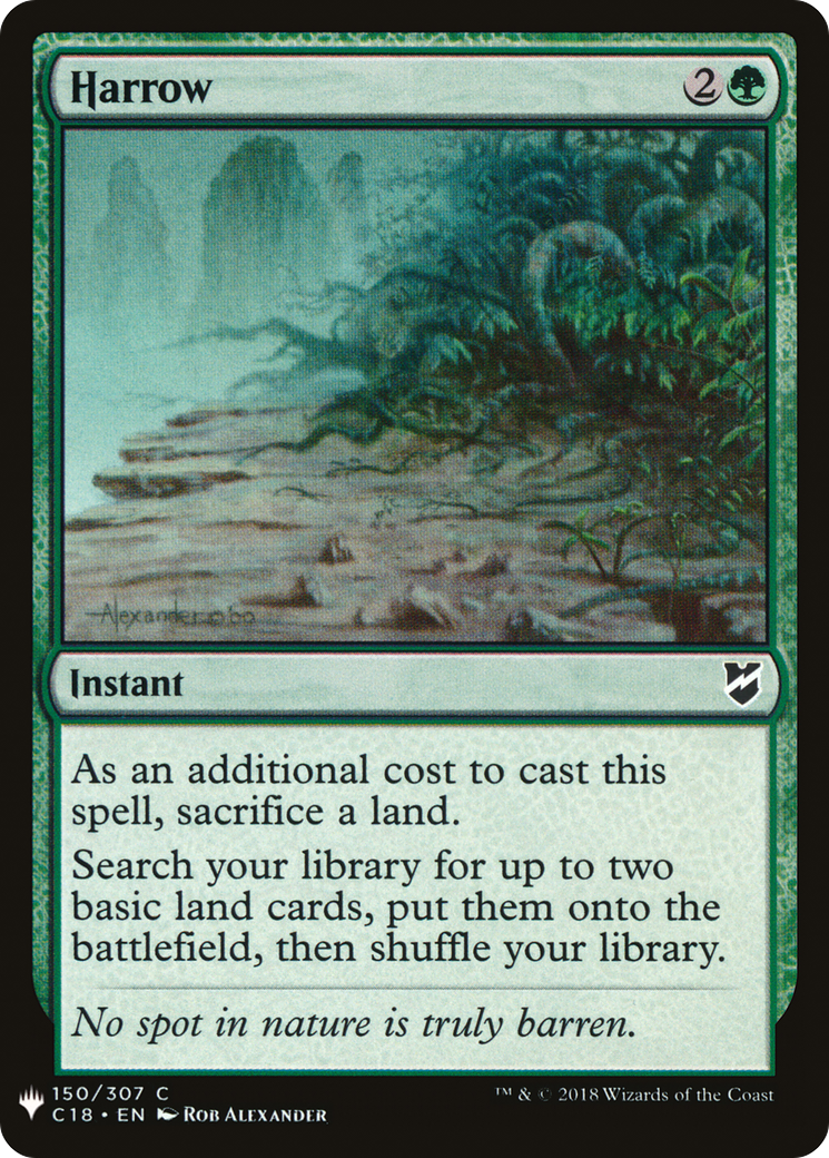 Harrow (LIST-150) - The List