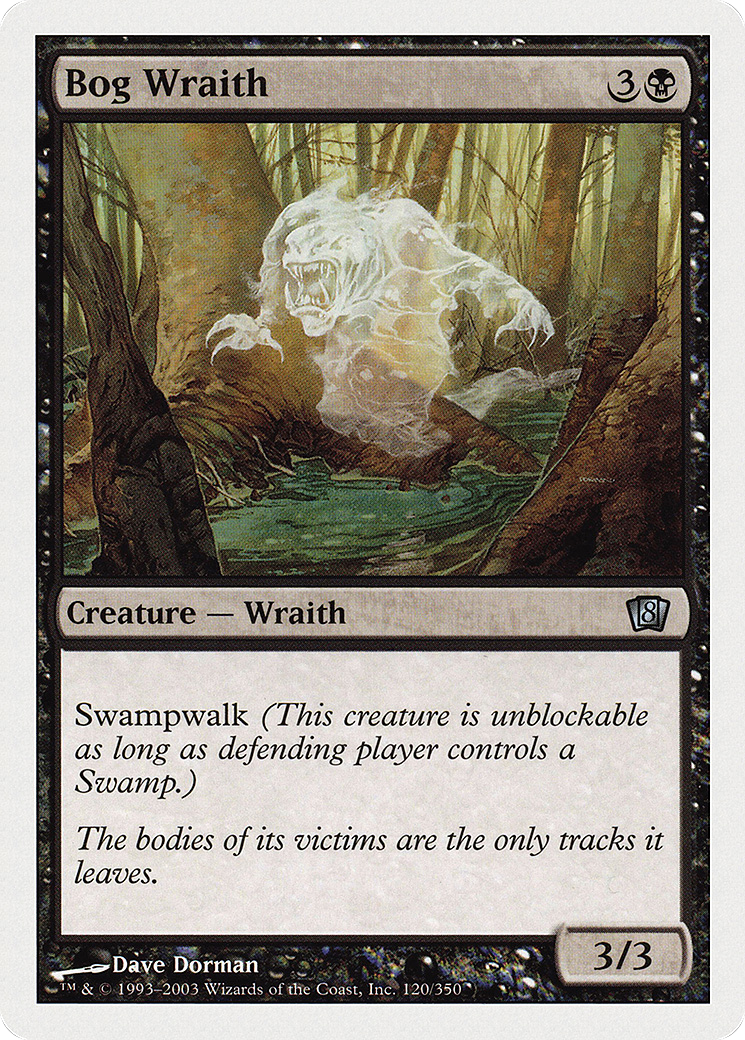 Bog Wraith (8ED-120) - 8th Edition