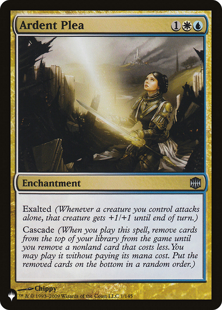 Ardent Plea (LIST-1/145) - The List