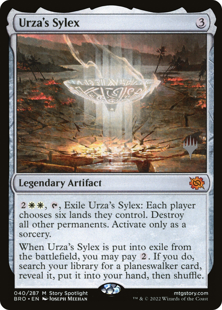 Urza's Sylex (PPBRO-040) - The Brothers' War Promos