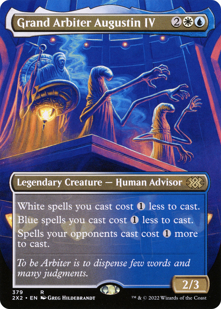 Grand Arbiter Augustin IV (Borderless) (2X2-379) - Double Masters 2022 (Borderless)
