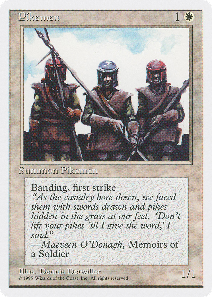 Pikemen (4ED-) - Fourth Edition
