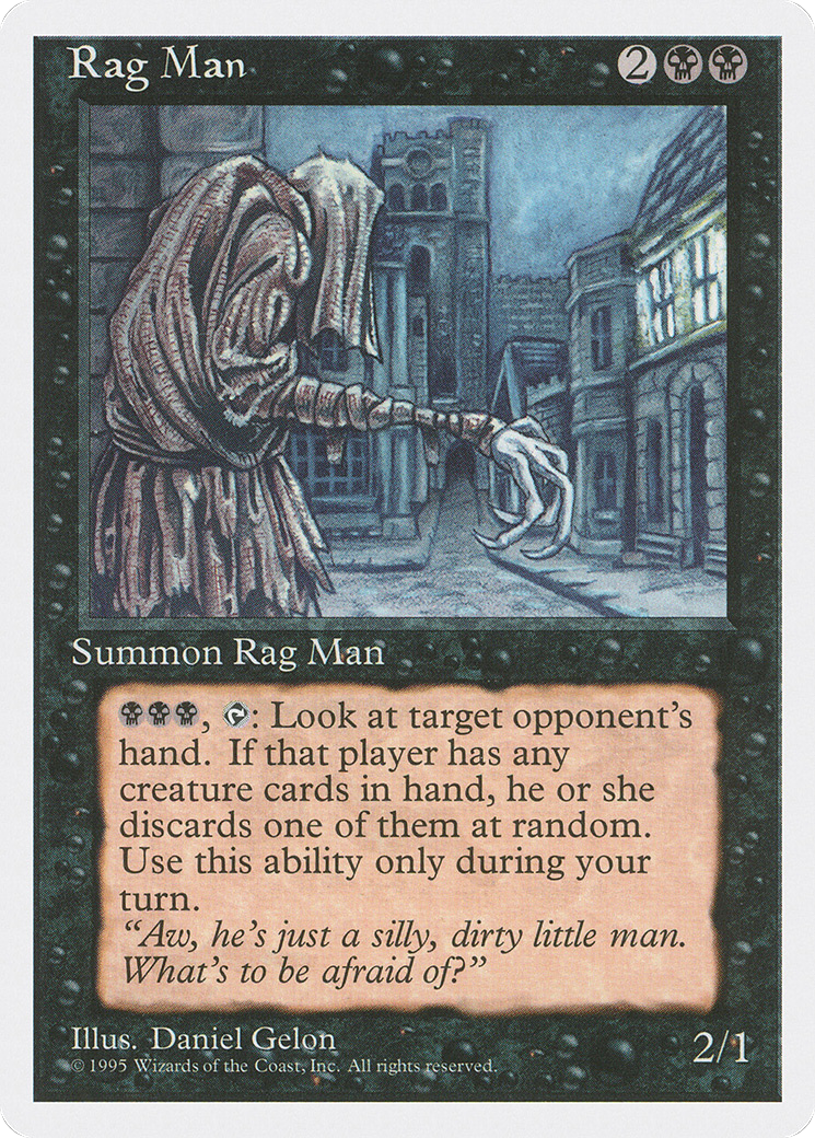Rag Man (4ED-) - Fourth Edition