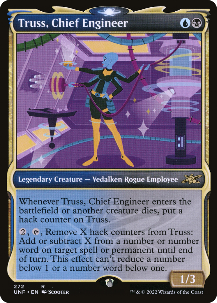 Truss, Chief Engineer (Showcase) (UNF-272) - Unfinity: (Showcase) Foil