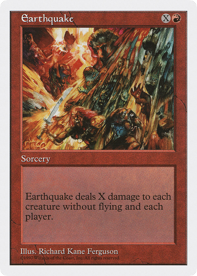 Earthquake (5ED-) - Fifth Edition