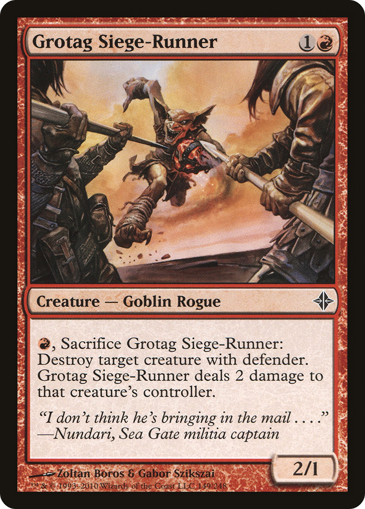 Grotag Siege-Runner (ROE-149) - Rise of the Eldrazi