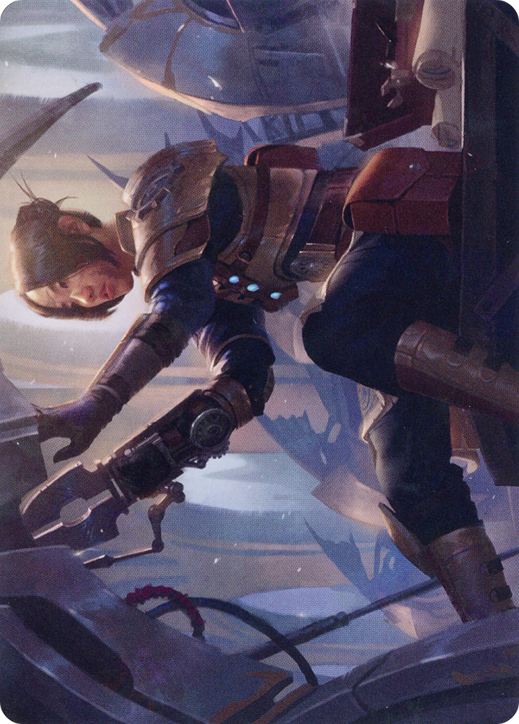 Thopter Mechanic // Thopter Mechanic (ABRO-013) - The Brothers' War Art Series (Borderless)