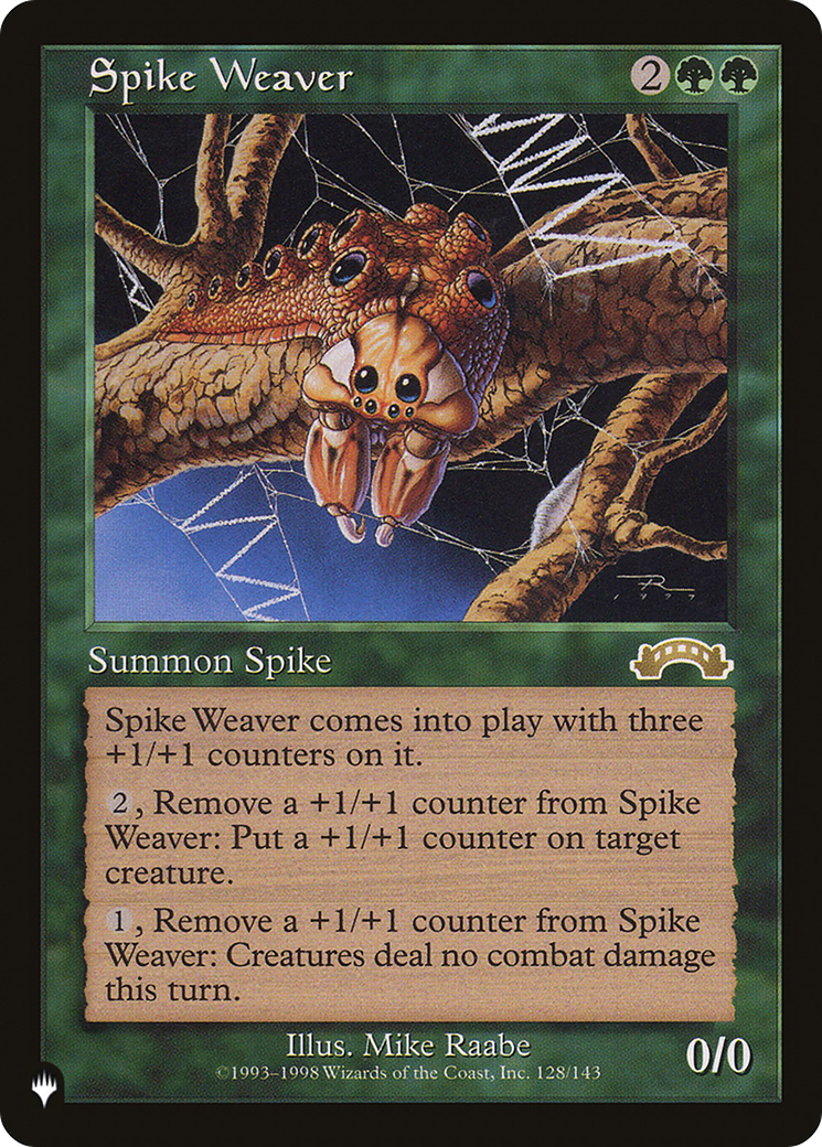 Spike Weaver (LIST-128/143) - The List