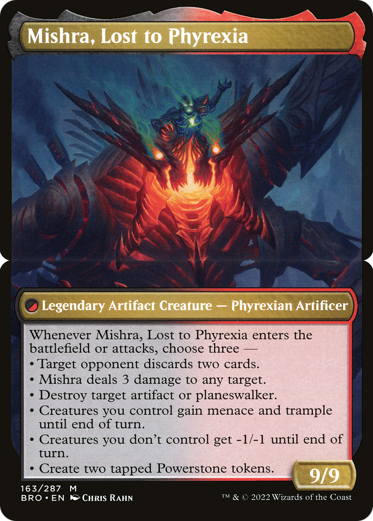 Mishra, Lost to Phyrexia (BRO-163B) - The Brothers' War