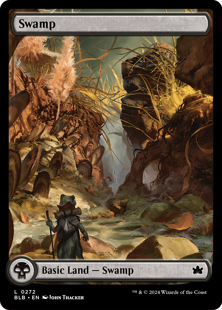 Swamp (0272) (BLB-272) - Bloomburrow Foil