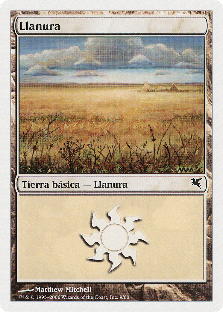 Plains (Spanish) - "Llanura" (G9) (PSAL-0G9) - Salvat 2005