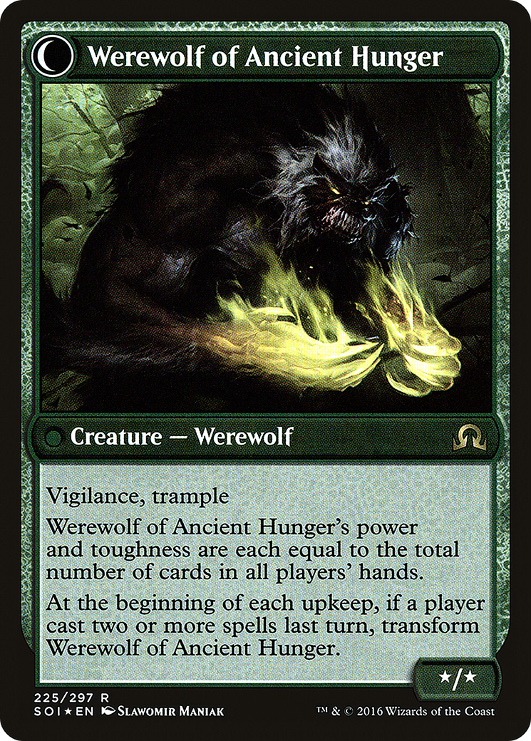Sage of Ancient Lore (PRE-225) - Shadows over Innistrad Promos: (Double Faced Transform) Foil