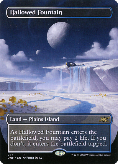 Hallowed Fountain (Borderless) (UNF-277) - Unfinity (Borderless)