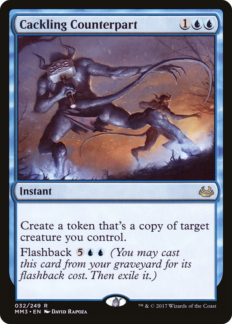 Cackling Counterpart (MM3-032) - Modern Masters 2017