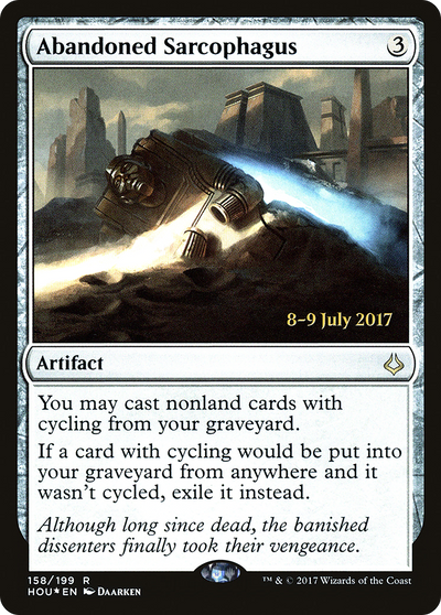 Abandoned Sarcophagus (PRE-158) - Hour of Devastation Promos Foil