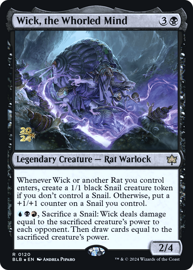 Wick, the Whorled Mind (PRE-120) - Bloomburrow Promos Foil
