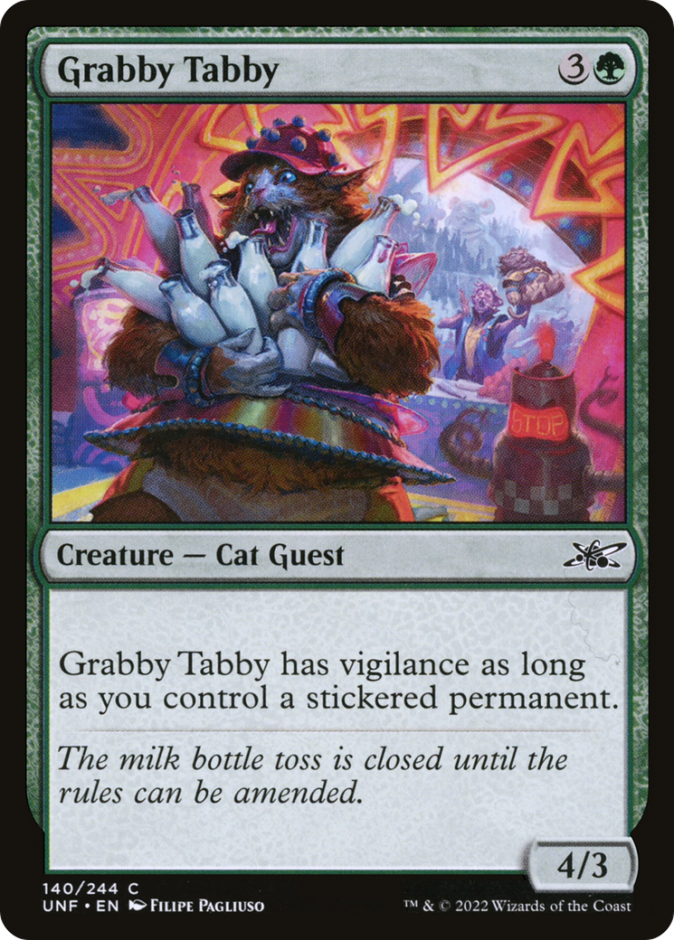 Grabby Tabby (UNF-140) - Unfinity