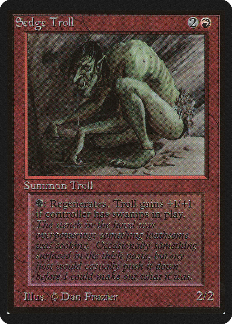 Sedge Troll (LEB-) - Limited Edition Beta