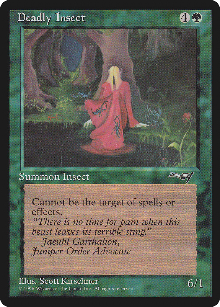 Deadly Insect (Red Robe) (ALL-065) - Alliances