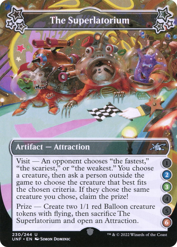 The Superlatorium (2-3-6) (UNF-230) - Unfinity Foil