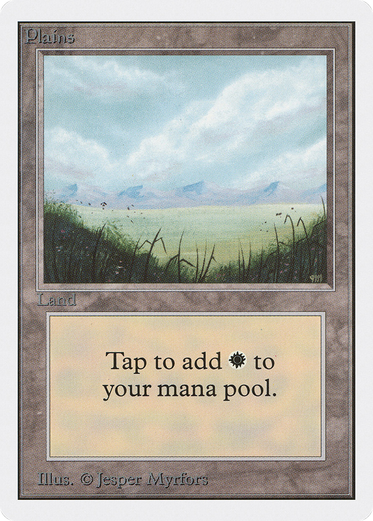 Plains (A) (2ED-) - Unlimited Edition