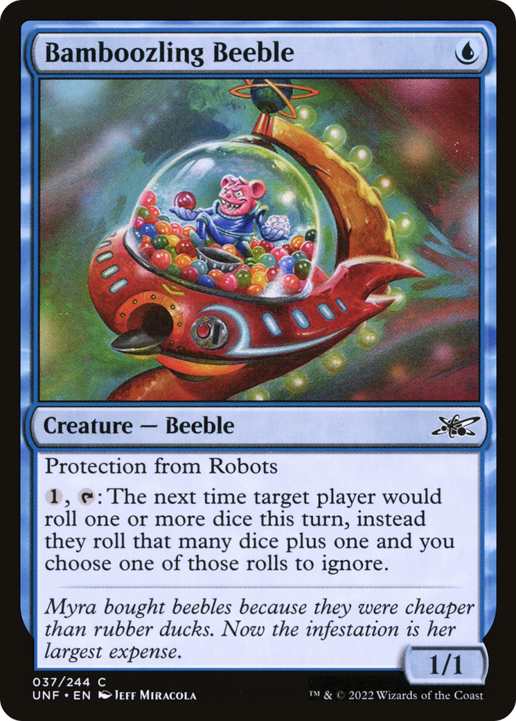 Bamboozling Beeble (UNF-037) - Unfinity Foil