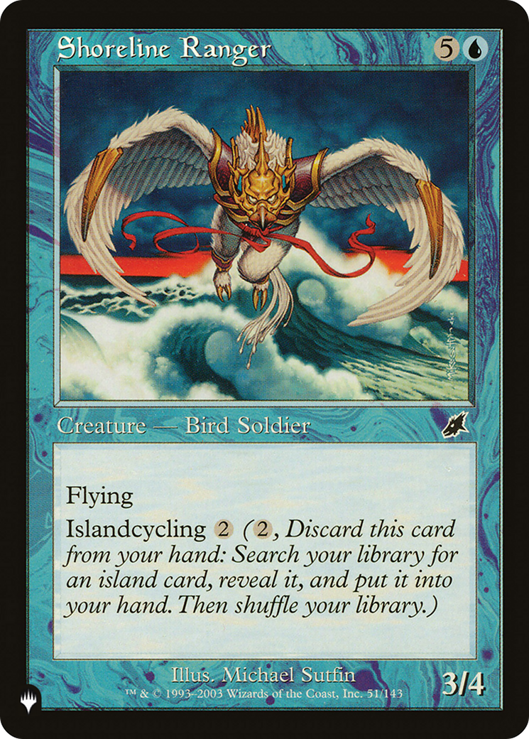 Shoreline Ranger (LIST-51/143) - The List