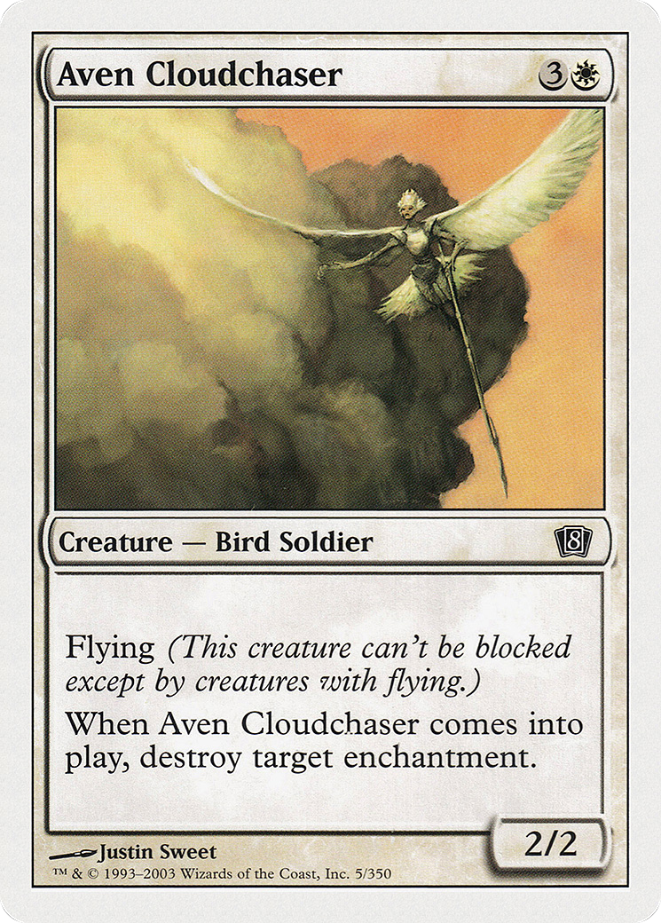 Aven Cloudchaser (8ED-005) - 8th Edition Foil
