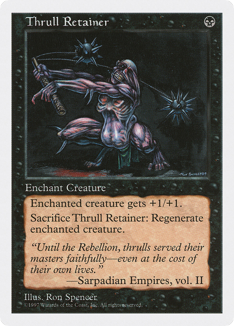 Thrull Retainer (5ED-) - Fifth Edition