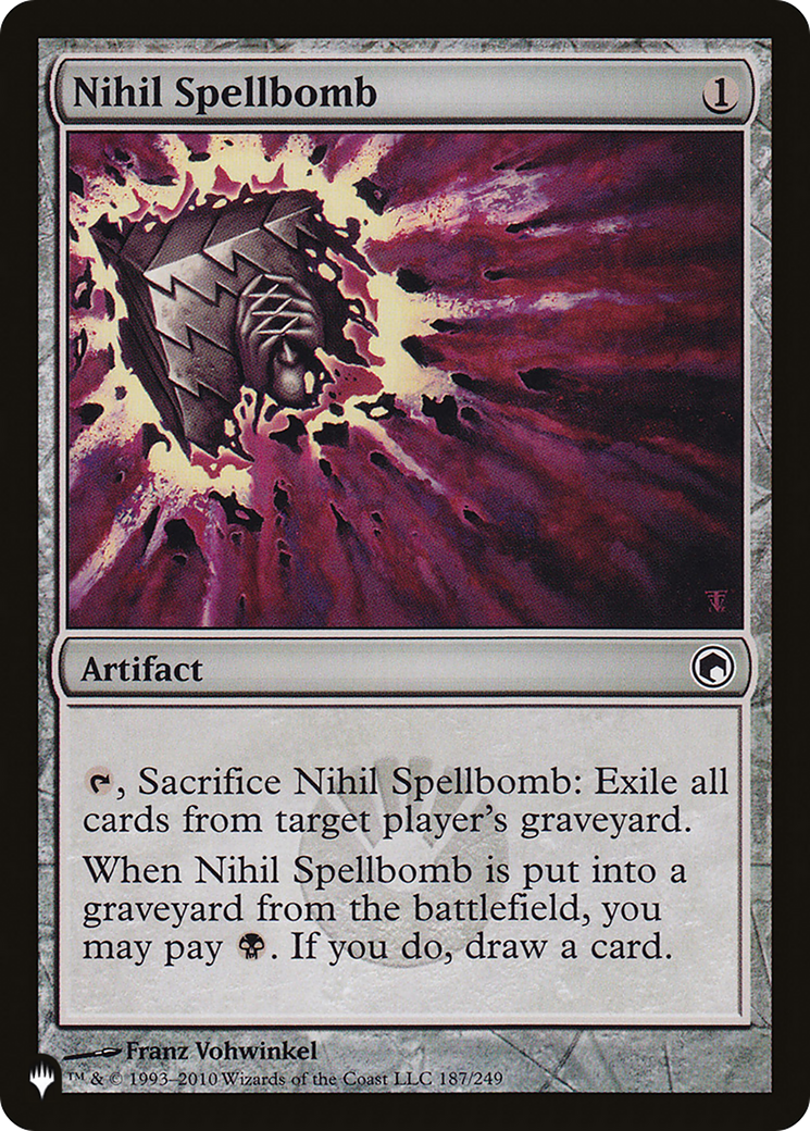 Nihil Spellbomb (LIST-187/249) - The List