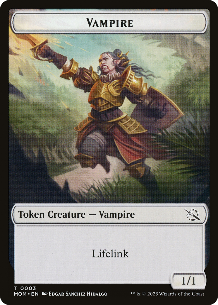 Vampire (TMOM-003) - March of the Machine Tokens Foil