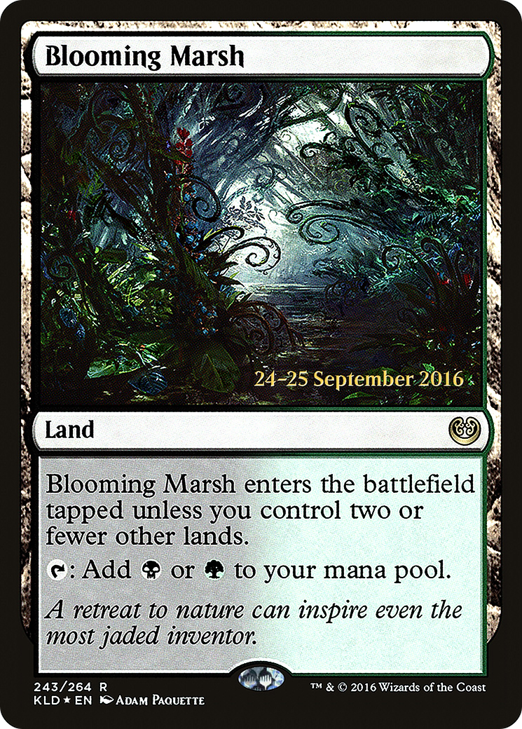 Blooming Marsh (KLD) (PRE-243) - Kaladesh Promos Foil