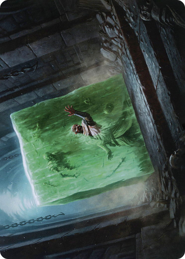 Gelatinous Cube // Gelatinous Cube (AAFR-007) - Adventures in the Forgotten Realms Art Series (Borderless) Foil