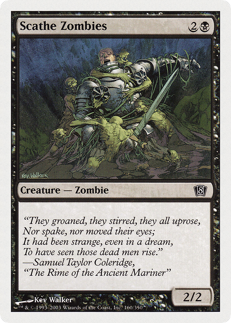 Scathe Zombies (8ED-160) - 8th Edition