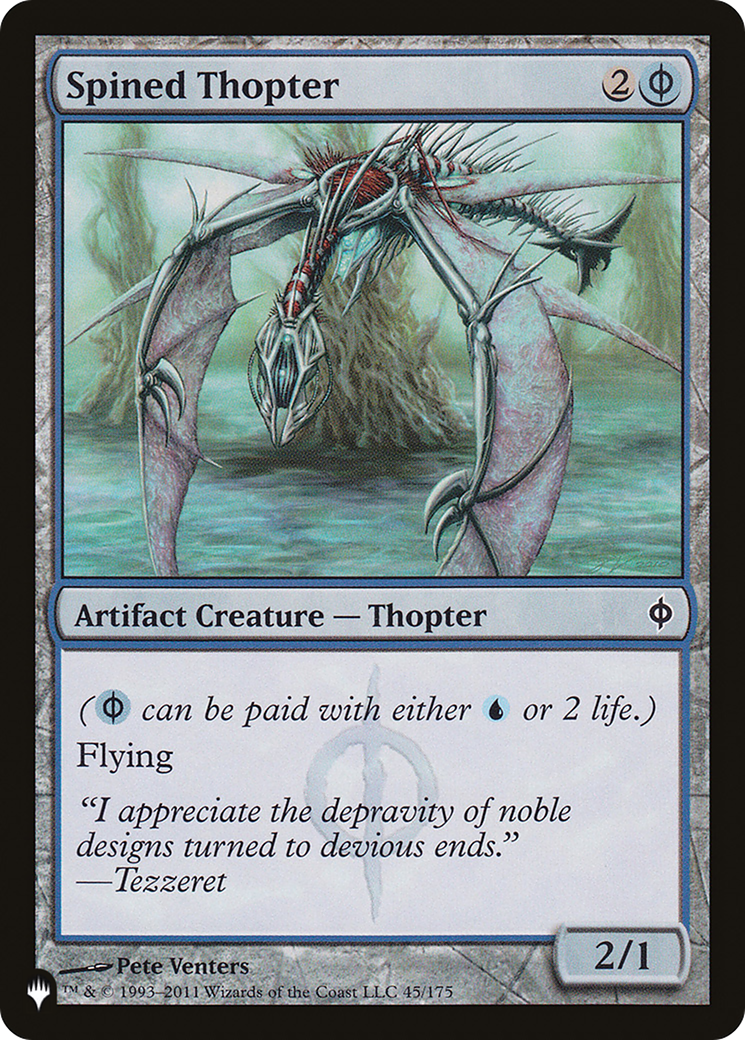 Spined Thopter (LIST-NPH-45) - The List
