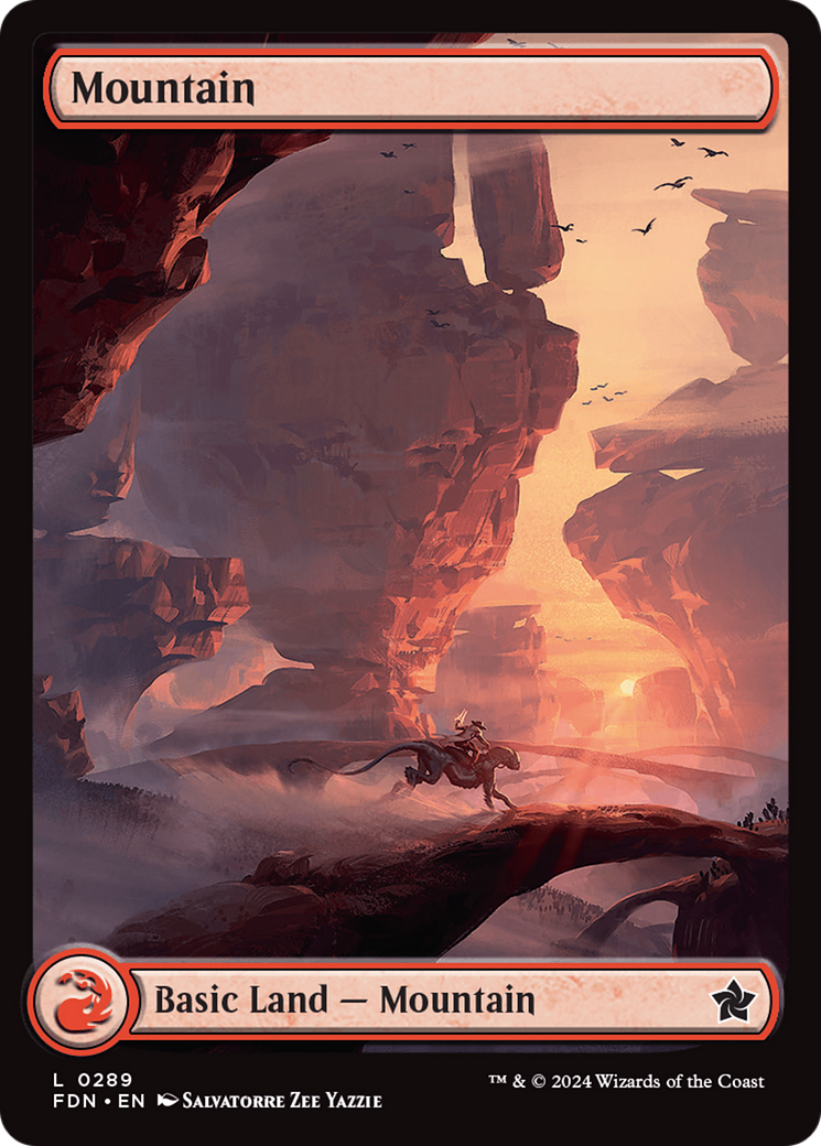 Mountain (0289) (FDN-289) - Foundations Foil