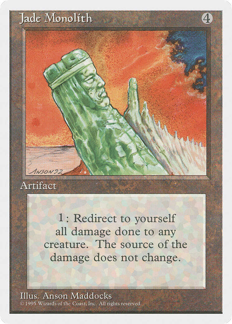 Jade Monolith (4ED-) - Fourth Edition